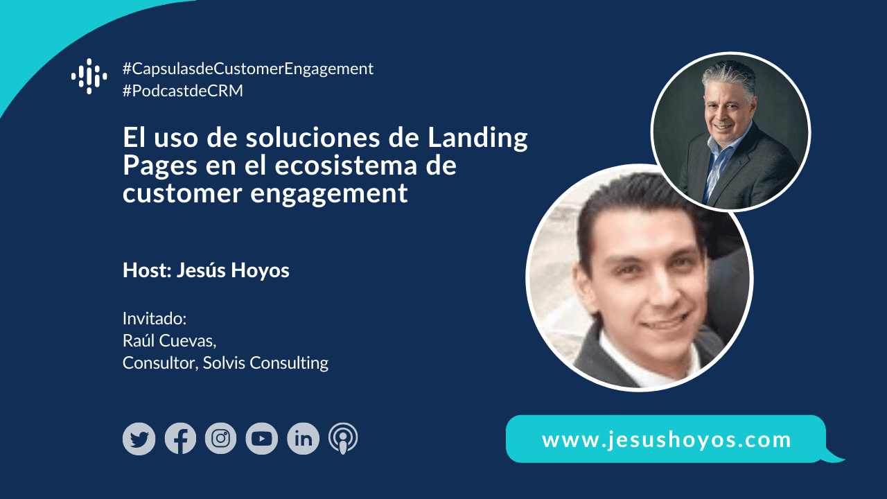 El uso de soluciones del Landing Pages en el ecosistema de customer experience.